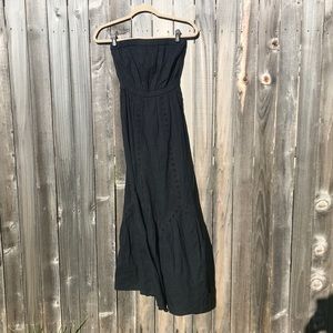 EUC gorgeous black lace maxi dress